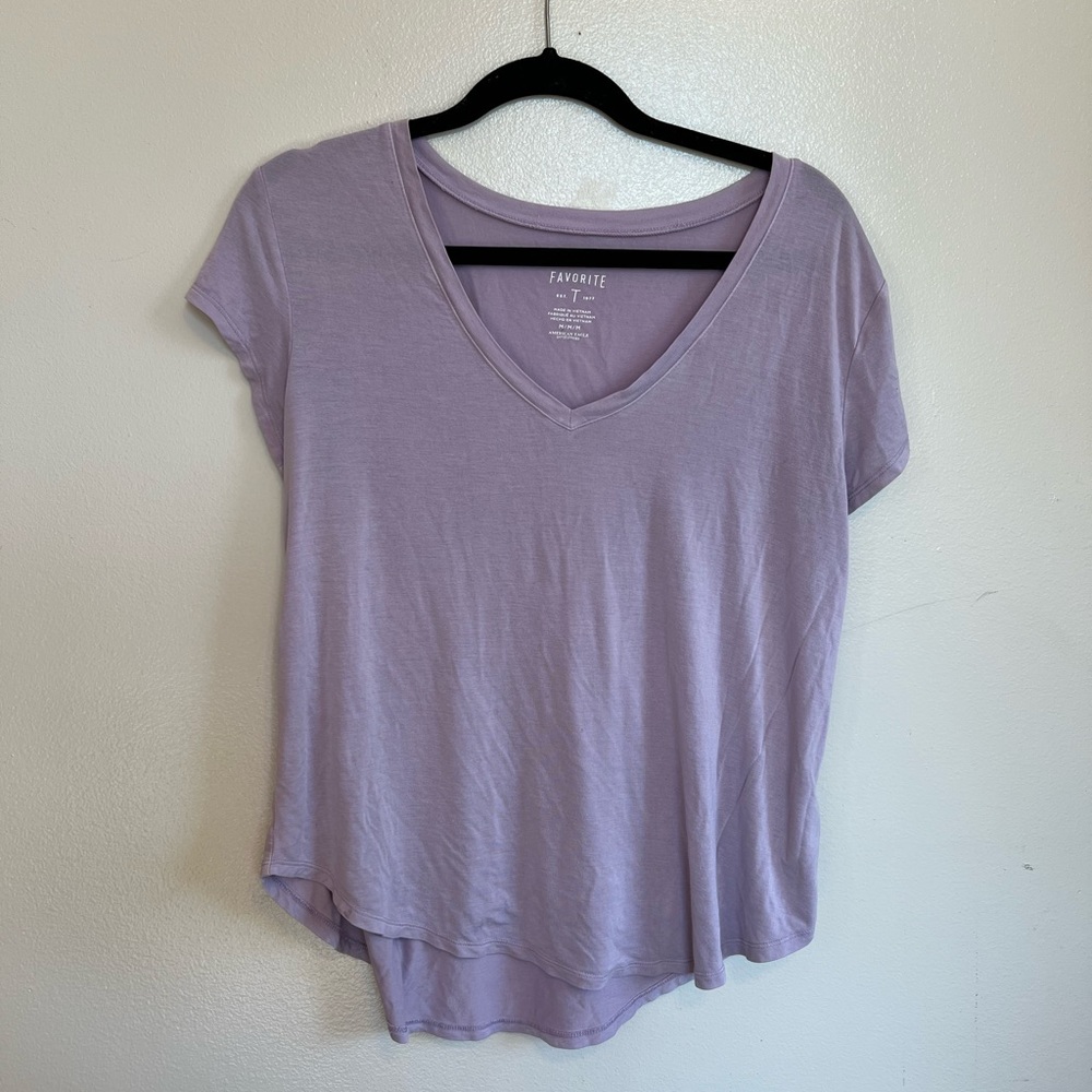 American eagle purple top